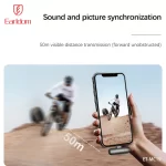 Earldom ET-MC19 Magnetic Clip Wireless Microphone