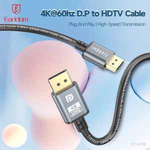 كابل Earldom ET-W38 DisplayPort إلى HDTV بطول 5 أمتار للاستخدام على مسافات طويلة