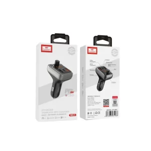 Earldom M63 Bluetooth FM Transmitter plugged into a car charger port