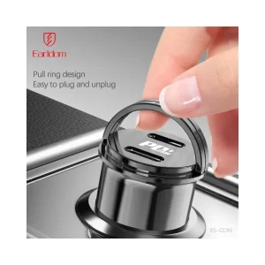 Compact car charger design Earldom CC45