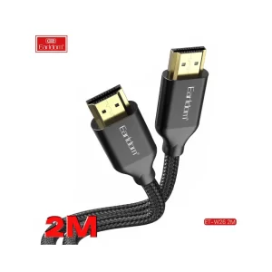 Earldom W26 2M HDMI Cable 4K Ultra HD – Full view of the cable