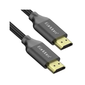 Earldom ET-W26 4K HDMI Cable with 3M Braided Black Sleeve