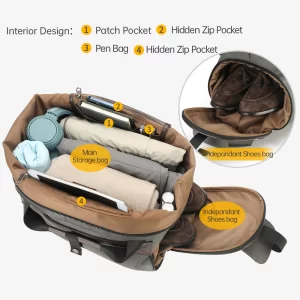 TIGERNU T-N1030 Casual Travel Bag 15.6 inch