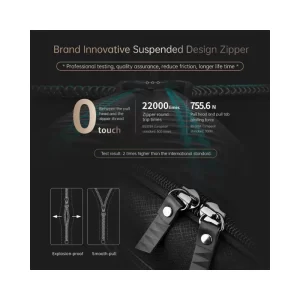 Tigernu T-S8173 compact waterproof sling bag with adjustable shoulder strap for men.