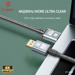 تصميم كابل Earldom ET-W38 DisplayPort إلى HDTV المتين والمرن