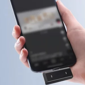 Earldom ET-MC14 wireless mic components, charging case, and cables included