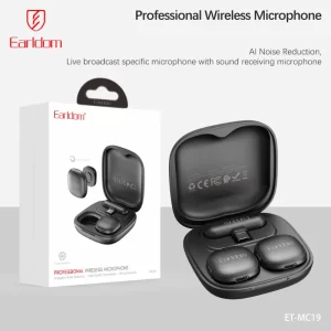 Earldom ET-MC19 Wireless Microphone for Live Streaming and Recording