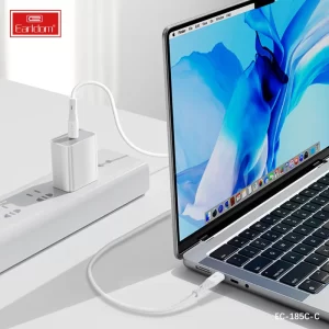 1-meter long USB-C to USB-C Earldom cable