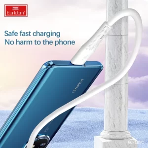 Earldom EC-185C 2.4A fast charging USB to USB-C cable