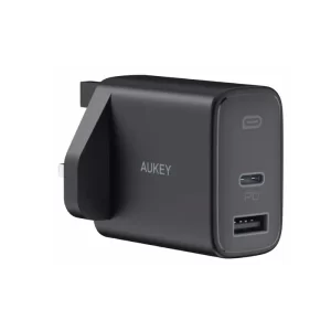 AUKEY PA-F3S 32W USB-C PD Wall Charger - Compact Fast Charging Adapter