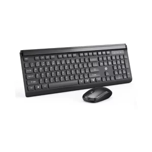 HP CS500 Wireless Keyboard and Mouse Combo Black Front View