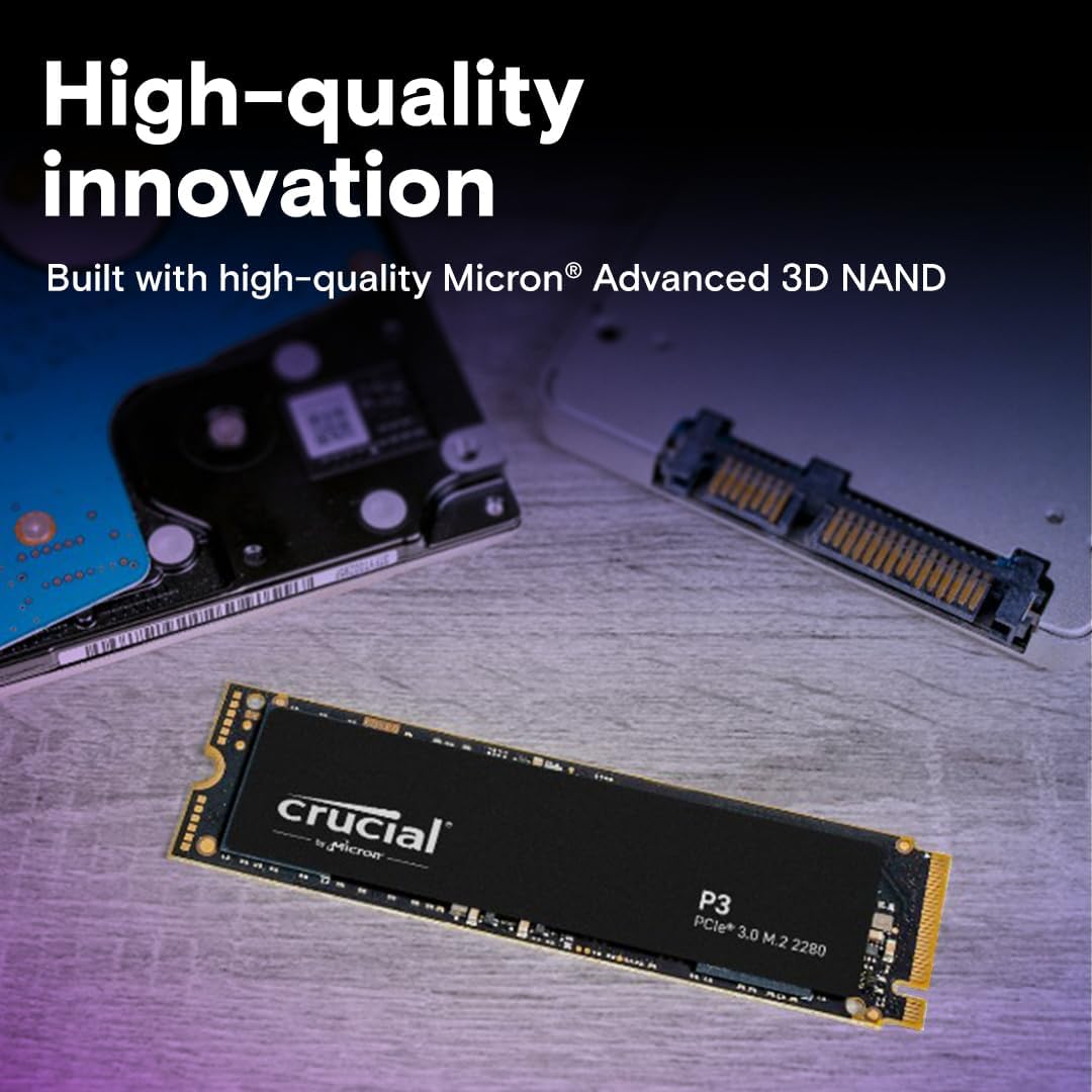 SSD Crucial 2T-NVME p3 SSD Crucial 2T-NVME p3
