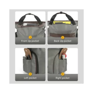 Tigernu T-N1030 splash-proof men’s backpack with separate shoes compartment, ideal for travel, gym, and outdoor use.