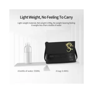 Close-up of high-elastic cork-bottom fabric on Tigernu T-S8222S