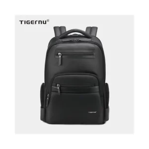 Tigernu T-B9022 laptop backpack front view – waterproof Oxford, anti-theft design