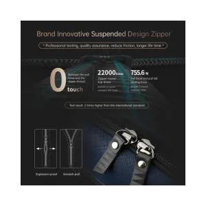 Tigernu T-B9022 padded laptop compartment fits 15.6 inch laptops