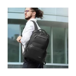 Strong four-tooth dual-layer zippers on Tigernu T-B9022 backpack