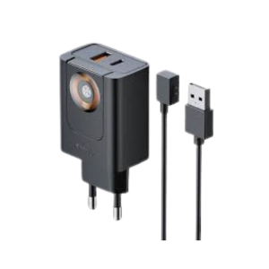 Mcdodo CH-3700- 2-in-1 Compact Charger 30W with Built in Apple Watch Charger