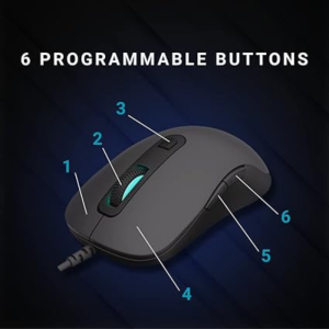 Rapoo V16 RGB Wired Gaming Mouse