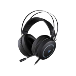 Rapoo VH160 Wired Gaming Headset – Stereo Sound, Noise-Cancelling Mic, Black