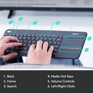 Logitech Wireless Touch Keyboard K400 Plus