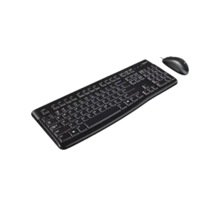 Logitech Desktop MK120 Keyboard & Mouse - Wired