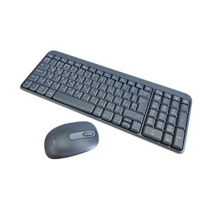 Logitech MK250 Compact Wireless Mouse and Keyboard -Black