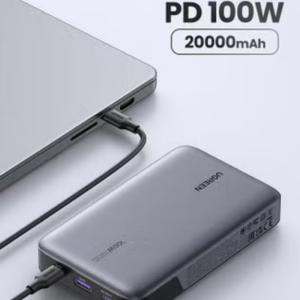 UGREEN 20000m Ah 100W Two-way Fast Charging Power Bank Gray
