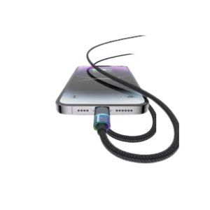 MCDODO CA-8190 USB-C to lightning Cable with 7 Colorful Lights 1.2m