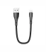 Mcdodo CA-7440 USB-A to Lightning Cable 20 cm Black durable charging cable