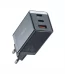 Mcdodo CH-1541 67W GaN wall charger front view with 3 ports