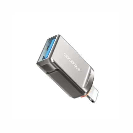 Mcdodo OT-8600 USB-A 3.0 to Lightning Converter in Grey – Compact and Durable Design