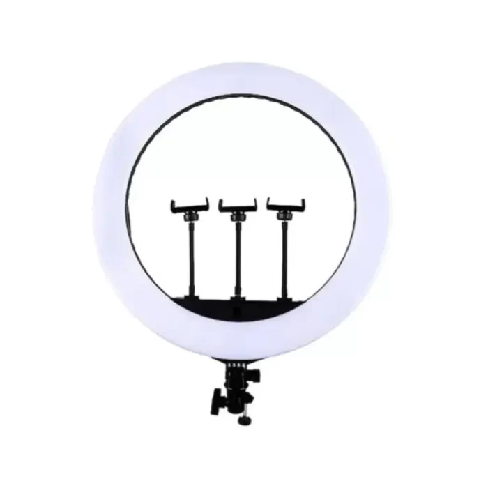 Jmary FM-21R professional 21-inch ring light with phone holders