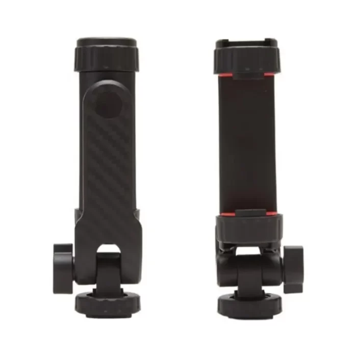 Jmary BH-05 Mobile Holder front view with double cold shoe extension