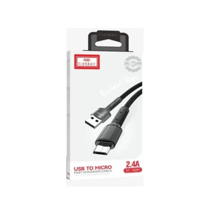 Earldom EC-182 Micro-USB Fast Charging Cable 1 Meter – Durable and Reliable Design