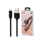 Earldom EC-187L Lightning Cable charging an iPhone with fast 2.4A power output