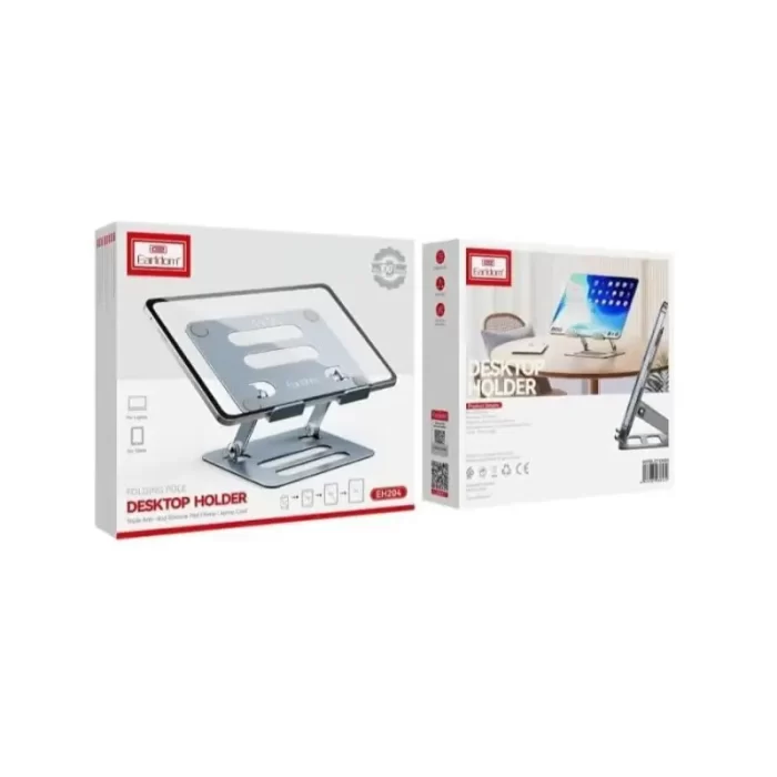 Hands-Free Tablet Stand Holder for Desk, Kitchen, and Bed Use