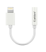 Earldom ET-OT49 Lightning to 3.5mm Audio Adapter White 0.15m