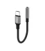 Earldom ET-OT77 Type-C to 3.5mm Audio Adapter Black Aluminum Design