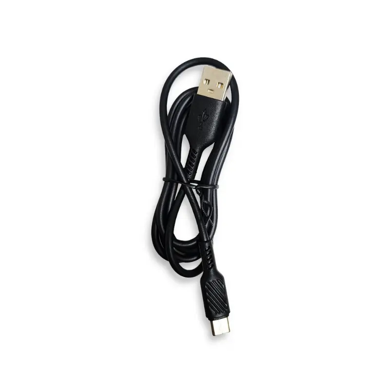 Earldom_EC-171C, USB_To_Type-C Cable,_1_Meter, Black_3 Earldom EC-171C USB To Type-C Cable 1 Meter Black – Durable and Fast Charging Cable