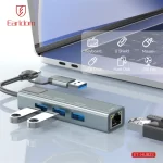 Earldom ET-HUB23 connected to laptop and devices