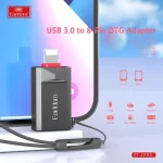 Earldom ET-OT87L USB to 8-Pin OTG Adapter compact design