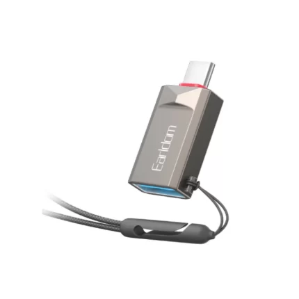 Earldom ET-OT88C USB 3.0 to Type-C OTG Adapter Gray
