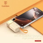 Compact Earldom PD47 5000mAh power bank for travel and business trips