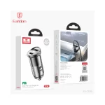 Dual Type-C ports of Earldom CC45 USB Car Charger