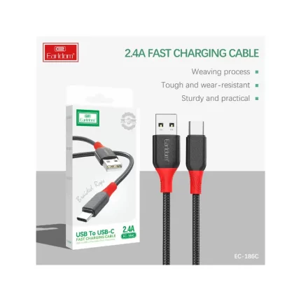 Original packaging of Earldom EC-186C Type-C cable