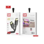 Earldom W26 HDMI cable with 4K and HDR icons