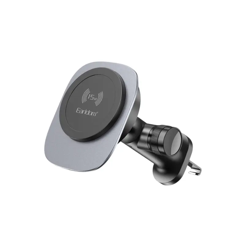 wireless phone charger Wireless Car Charger Mount holding a smartphone for safe driving