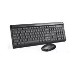 HP CS500 Wireless Keyboard and Mouse Combo Black Front View