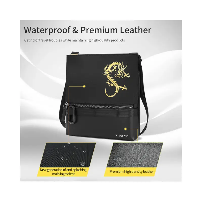 TIGERNU T-S8222S tigernu Chinese Style fashion Shoulder Bag, dragon series travel bag, Lifetime warranty_5 TIGERNU T-S8222S tigernu Chinese Style fashion Shoulder Bag, dragon series travel bag, Lifetime warranty - Image 6